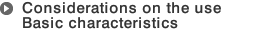 Basic characteristics of Toyo styrene